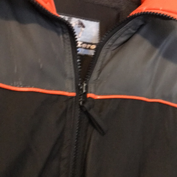 MINUS ZERO OUTERWEAR HEAVY JACKET  SZ XL MISSING ZIP HOOD OTHERWISE GREAT COND. - Picture 3 of 8